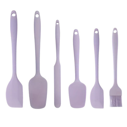 Skorter | Flexible Silicone Spatula Set | 6 Pcs Set