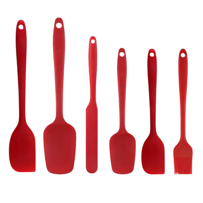 Skorter | Flexible Silicone Spatula Set | 6 Pcs Set
