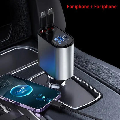 Skorter | 4 in-1 retractable car charger