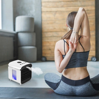 Skorter | 7-Colors Switchable Portable Mini Air Conditioner Cooler Fan