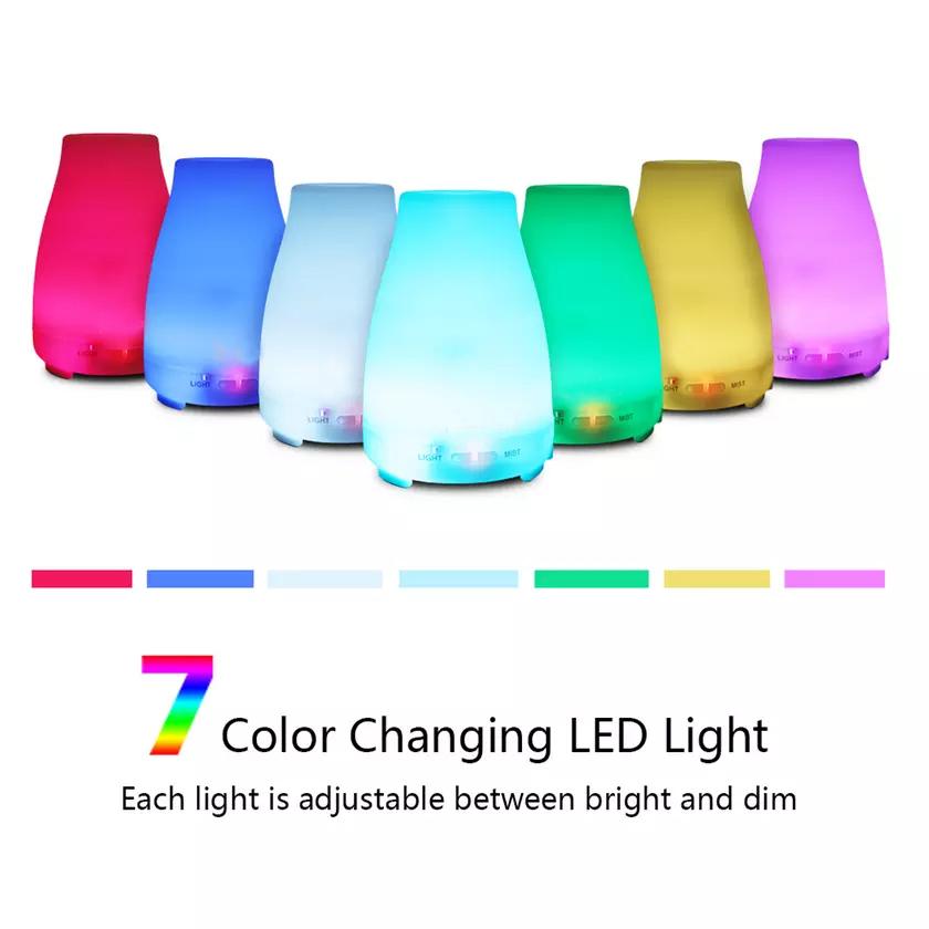 Skorter | 7-color LED 200ML ultrasonic essential oil arom diffuser and humidifier with remote control