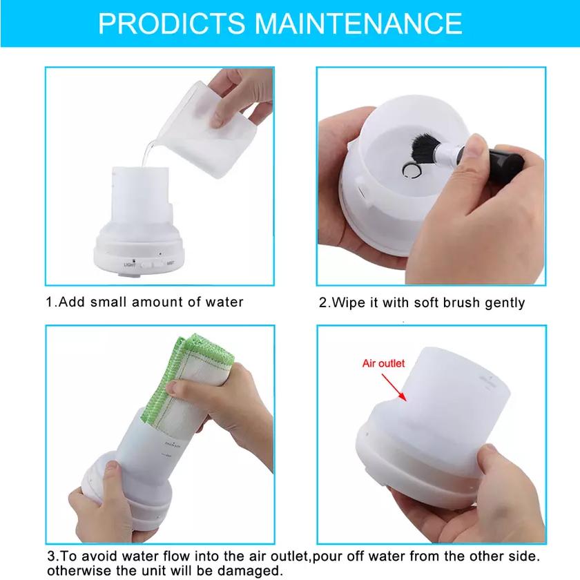 Skorter | 7-color LED 200ML ultrasonic essential oil arom diffuser and humidifier with remote control