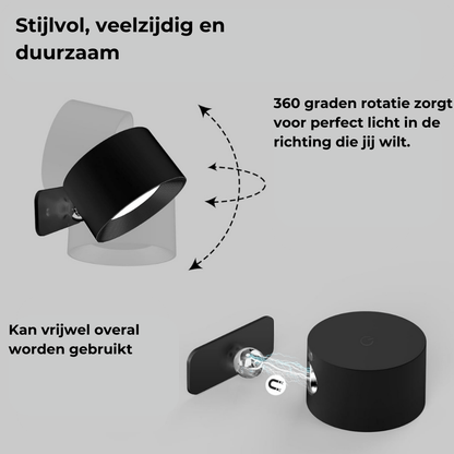 Skorter | Flexilight - Wireless Rechargeable 360 Wall Lamp