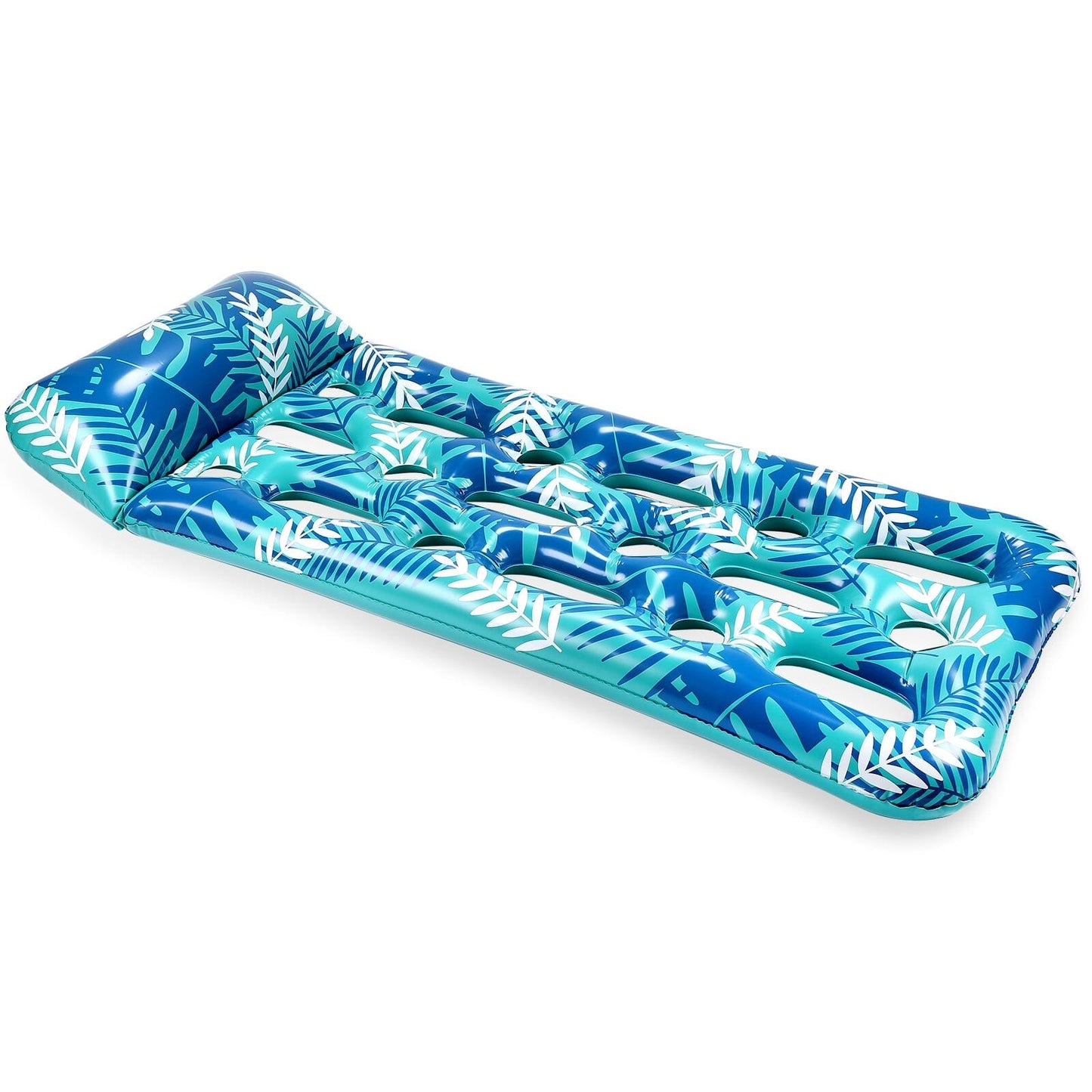 Skorter | 70" x 30" Inflatable Lounge Pool with Headrest