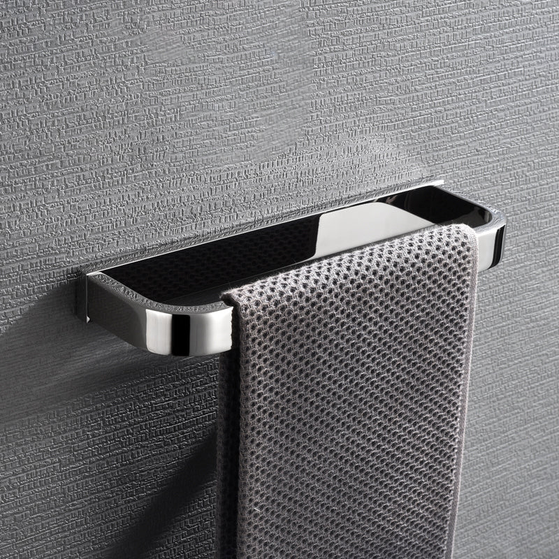 Skorter | 5-piece modern bathroom accessories as single item or in set Polished chrome bathroom set