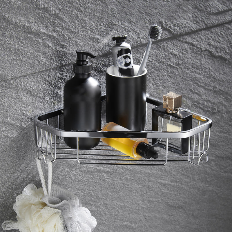 Skorter | 5-piece modern bathroom accessories as single item or in set Polished chrome bathroom set