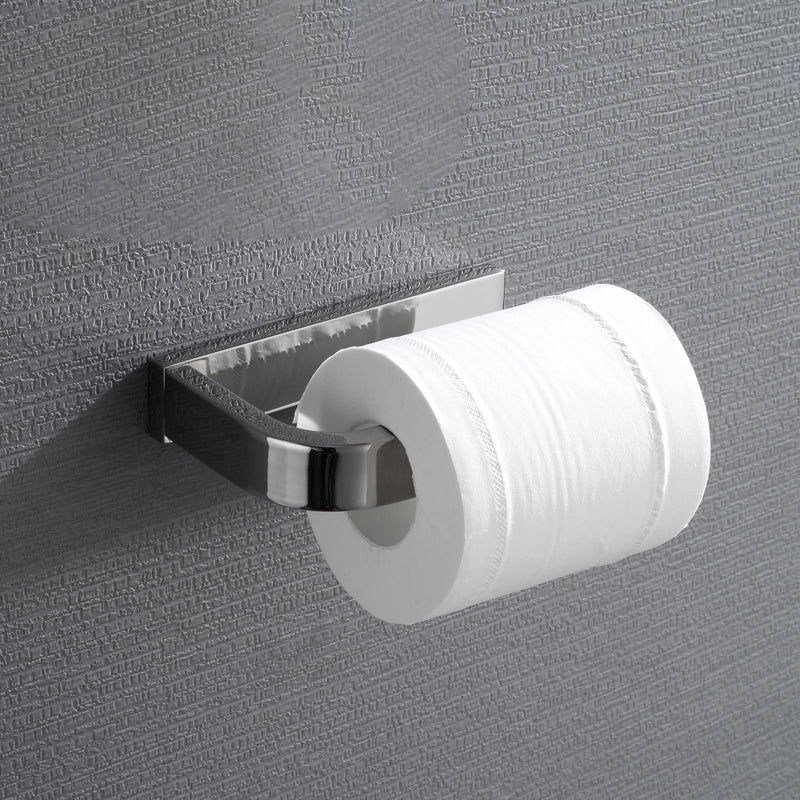 Skorter | 5-piece modern bathroom accessories as a single item or in a set Polished chrome bathroom set