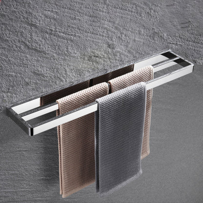 Skorter | 5-piece modern bathroom accessories as a single item or in a set Polished chrome bathroom set