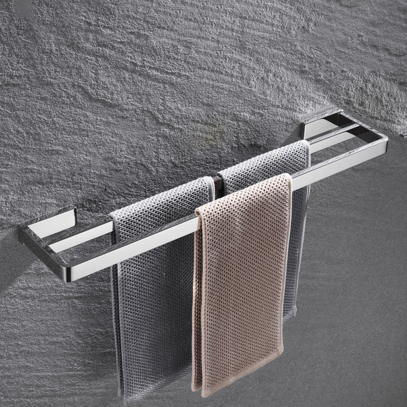 Skorter | 5-piece modern bathroom accessories as a single item or in a set Polished chrome bathroom set