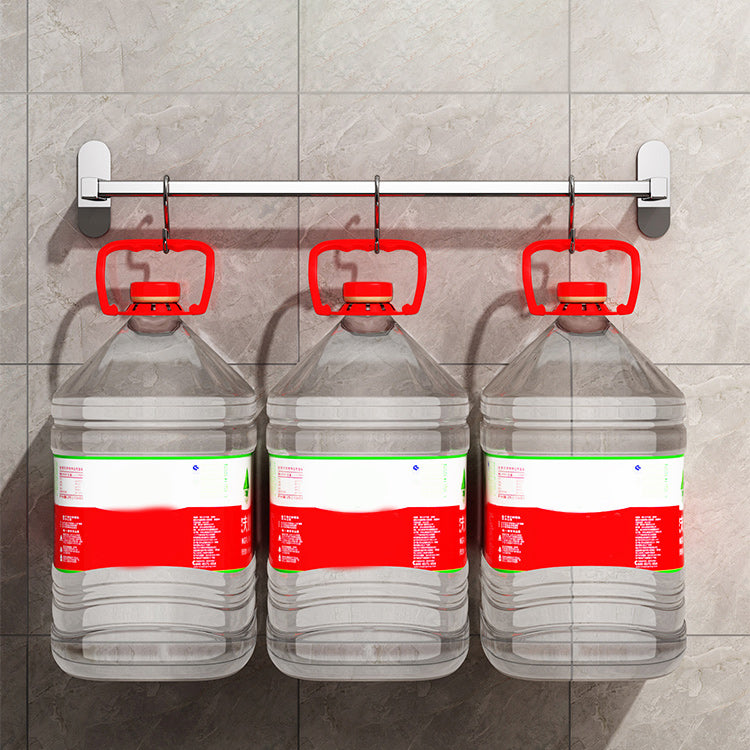 Skorter | 2-Piece Stainless Steel Slip-Resistant Modern Chrome Bathroom Hardware Set