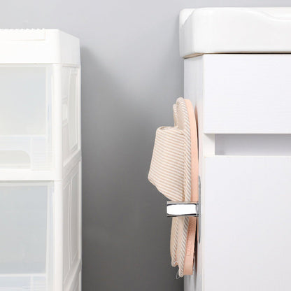 Skorter | 2-Piece Stainless Steel Slip-Resistant Modern Chrome Bathroom Hardware Set