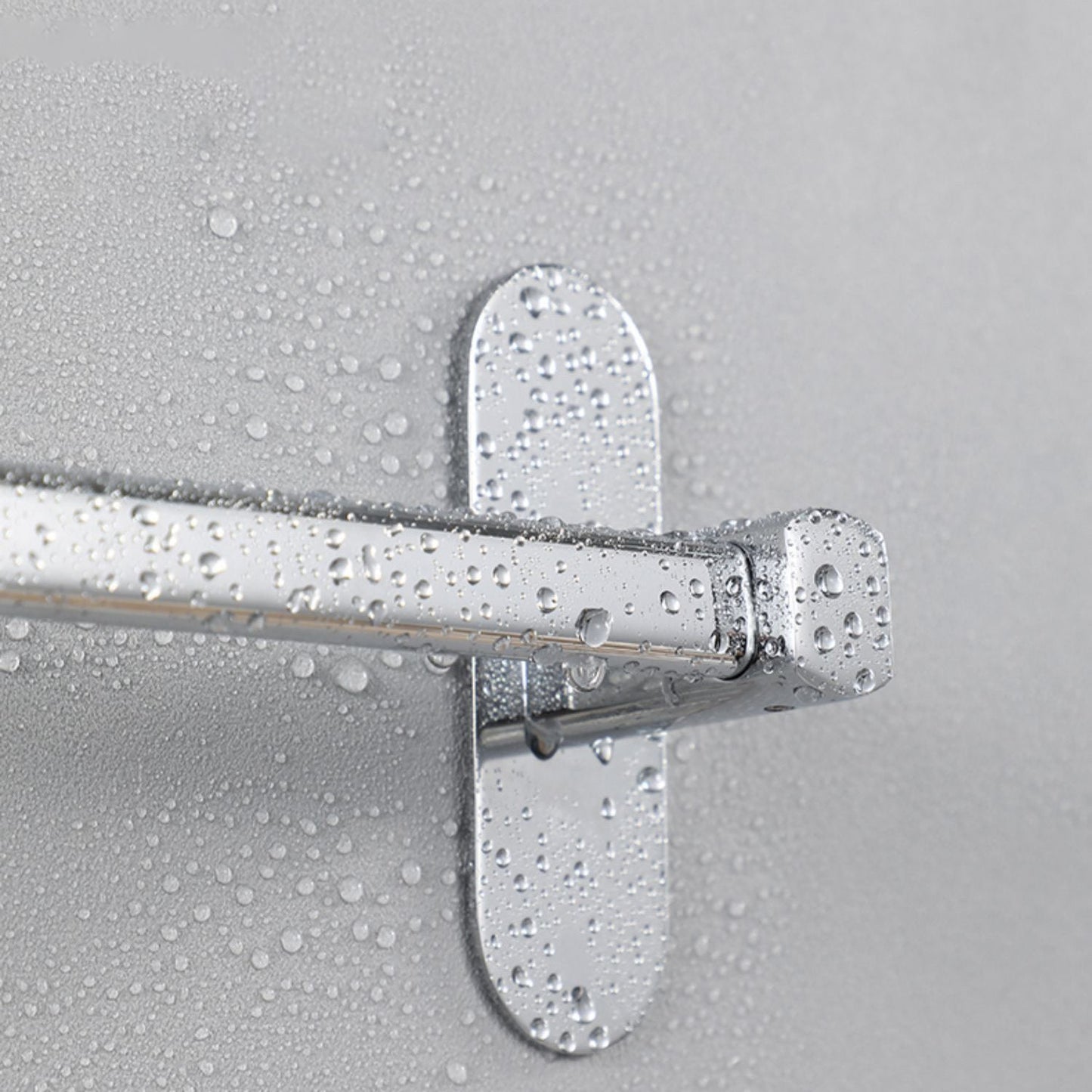 Skorter | 2-Piece Stainless Steel Slip-Resistant Modern Chrome Bathroom Hardware Set