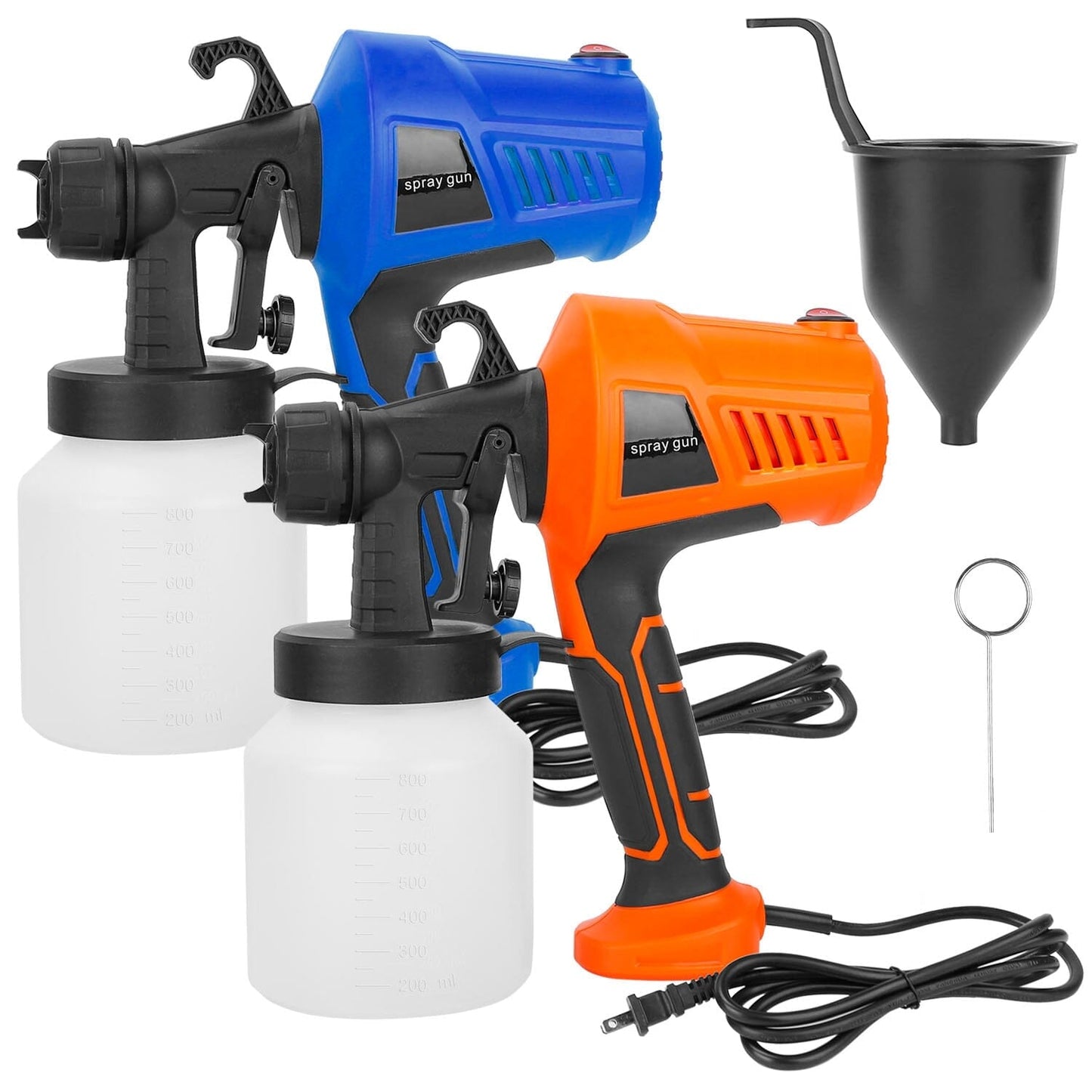 Skorter | 700W Electric Paint Sprayer Handheld with 3 Spray Patterns 800ml