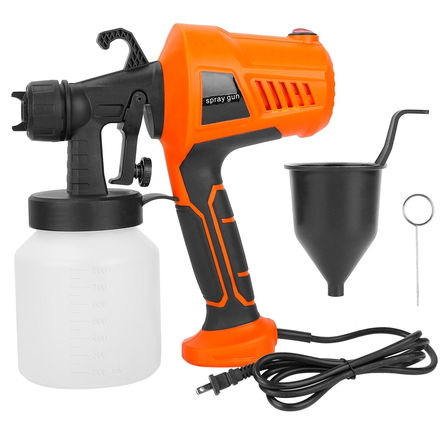 Skorter | 700W Electric Paint Sprayer Handheld with 3 Spray Patterns 800ml