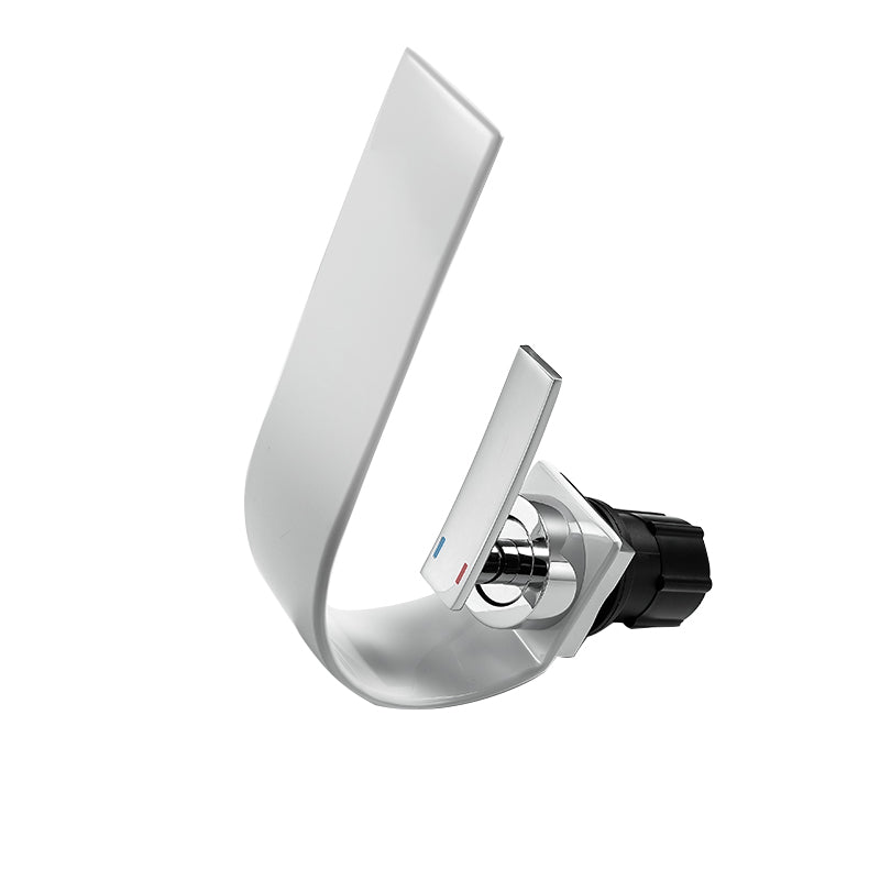 Skorter | Brass faucet waterfall spout lever handle sink faucet