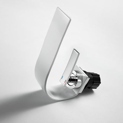 Skorter | Brass faucet waterfall spout lever handle sink faucet