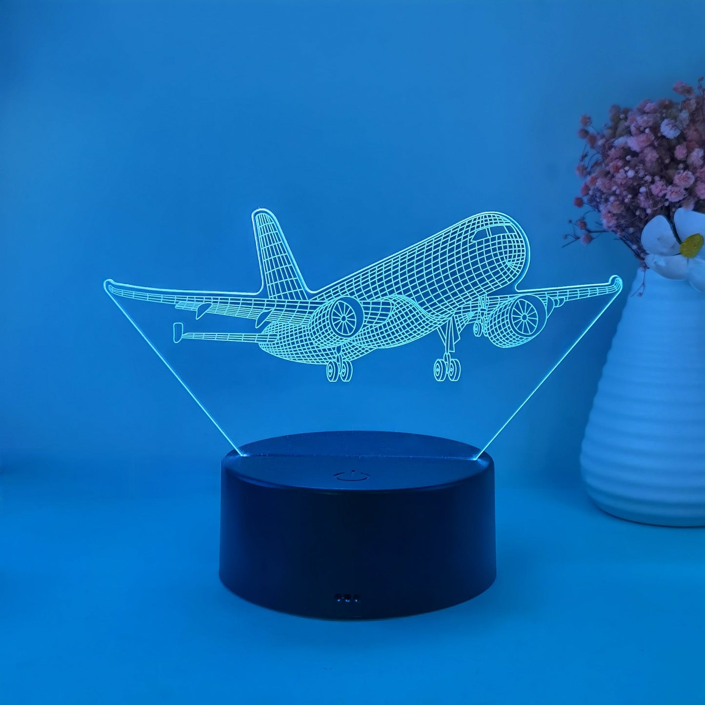 Skorter | SkyGlow - 3D Fly Acrylic Night Light with USB, LED Table Lamp