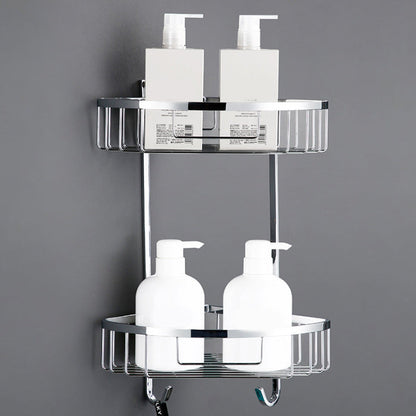 Skorter | 5-piece Bathroom Accessory Set Modern Polished Chrome Bathroom Set