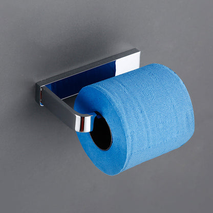 Skorter | 5-piece Bathroom Accessory Set Modern Polished Chrome Bathroom Set