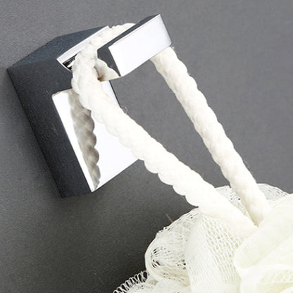 Skorter | 5-piece Bathroom Accessory Set Modern Polished Chrome Bathroom Set