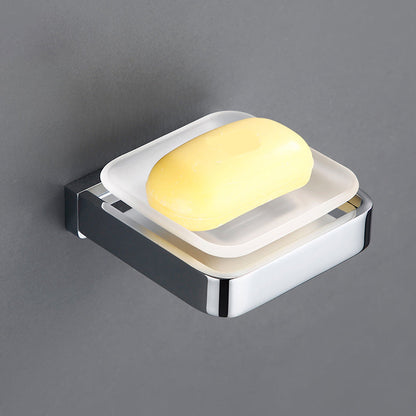 Skorter | 5-piece Bathroom Accessory Set Modern Polished Chrome Bathroom Set