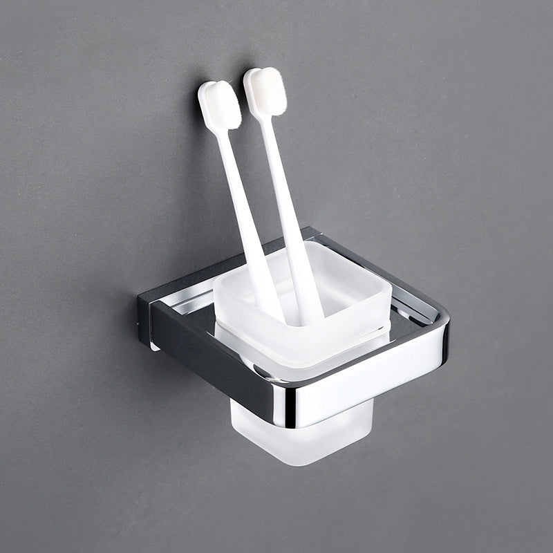 Skorter | 5-piece Bathroom Accessory Set Modern Polished Chrome Bathroom Set