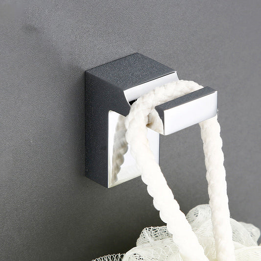 Skorter | 5-piece Bathroom Accessory Set Modern Polished Chrome Bathroom Set