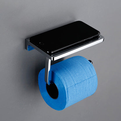 Skorter | 5-piece Bathroom Accessory Set Modern Polished Chrome Bathroom Set