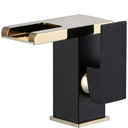 Skorter | Basin Waterfall Outlet Single Lever Tap with LED Light