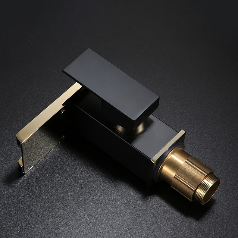 Skorter | Basin Waterfall Outlet Single Lever Tap with LED Light