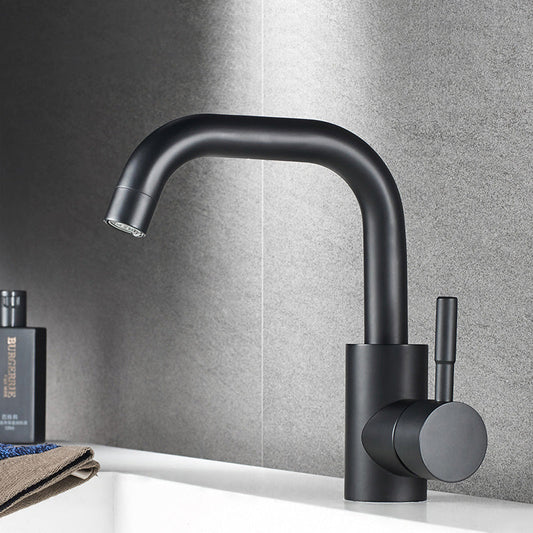 Skorter | Basin Waterfall Outlet Single Lever Tap with LED Light