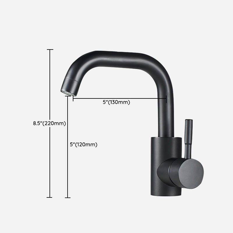 Skorter | Basin Waterfall Outlet Single Lever Tap with LED Light