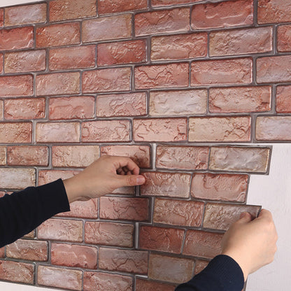 Skorter | 3D Peel and Stick Tiles Plastic Square Peel and Stick Tiles with Waterproof