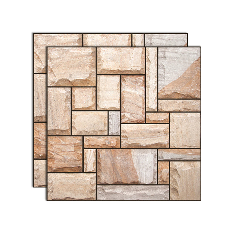 Skorter | 3D Peel and Stick Tiles Plastic Square Peel and Stick Tiles with Waterproof