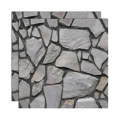 Skorter | 3D Peel and Stick Tiles Plastic Square Peel and Stick Tiles with Waterproof