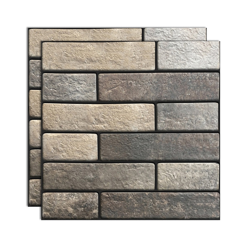 Skorter | 3D Peel and Stick Tiles Plastic Square Peel and Stick Tiles with Waterproof