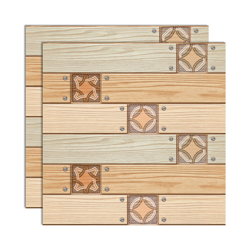 Skorter | 3D Peel and Stick Tiles Plastic Square Peel and Stick Tiles with Waterproof