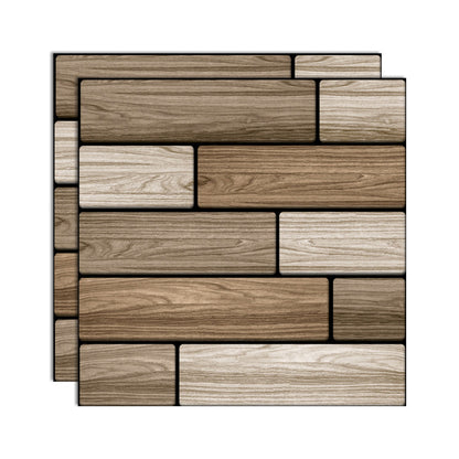 Skorter | 3D Peel and Stick Tiles Plastic Square Peel and Stick Tiles with Waterproof