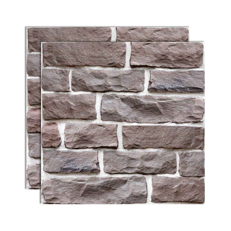 Skorter | 3D Peel and Stick Tiles Plastic Square Peel and Stick Tiles with Waterproof