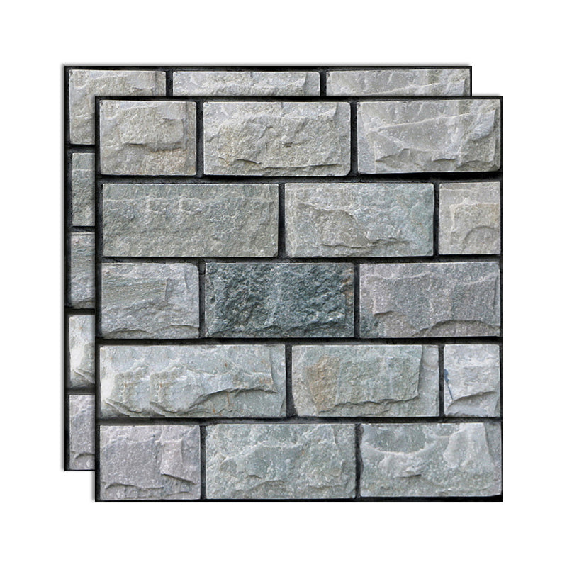 Skorter | 3D Peel and Stick Tiles Plastic Square Peel and Stick Tiles with Waterproof