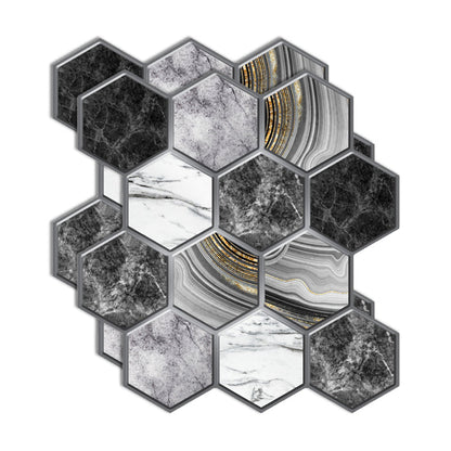 Skorter | Plastic Peel & Stick Subway Tile 3D Subway Tile with Slip-Resistant Surface