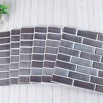 Skorter | Plastic Peel & Stick Subway Tile 3D Subway Tile with Slip-Resistant Surface