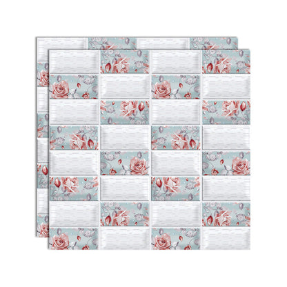 Skorter | Plastic Peel & Stick Subway Tile 3D Subway Tile with Slip-Resistant Surface