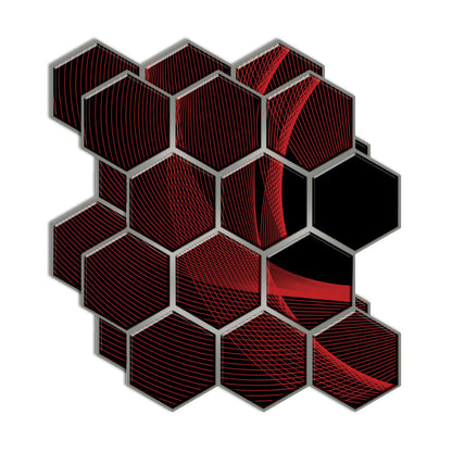 Skorter | Plastic Peel & Stick Subway Tile 3D Subway Tile with Slip-Resistant Surface