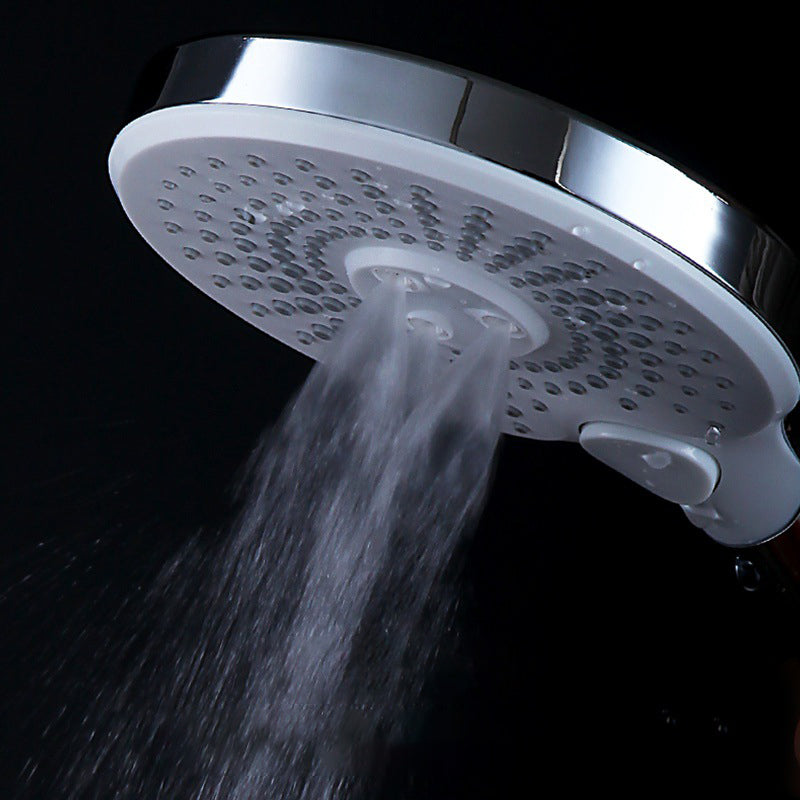 Skorter | Basic Shower Head Round Plastic Handheld Shower Head in Silver