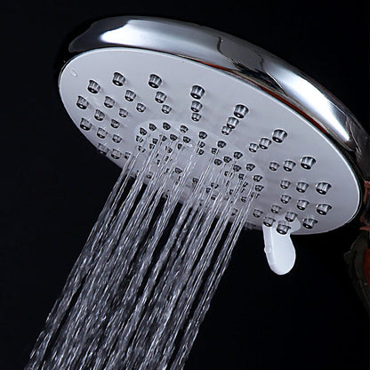 Skorter | Basic Shower Head Round Plastic Handheld Shower Head in Silver