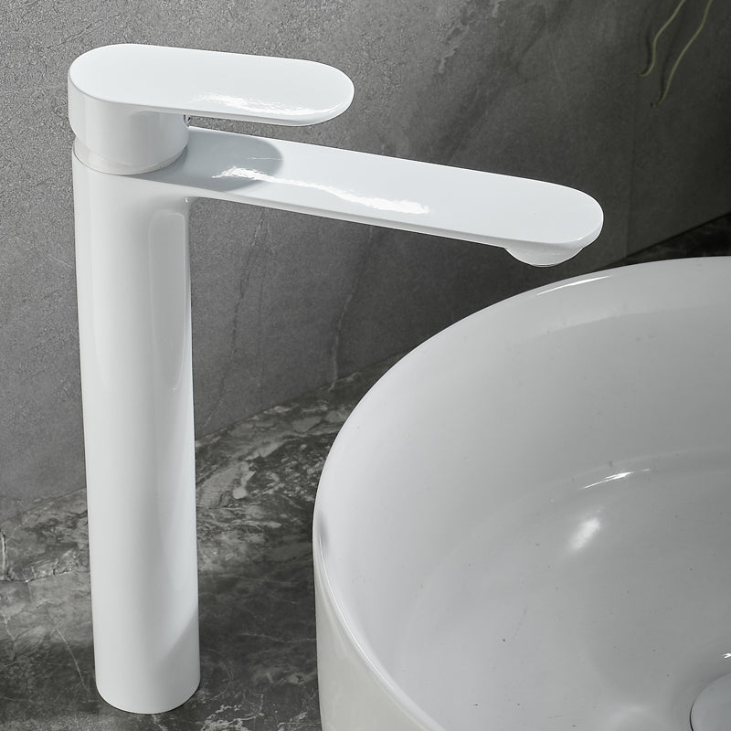 Skorter | Bathroom Sink Faucet Lever Handle Brass Single Color Bathroom Faucet