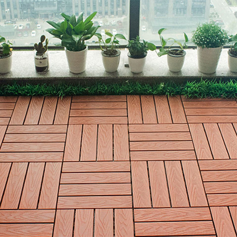 Skorter | Composite Deck Board Solid Color Installation Boards Made of Wood
