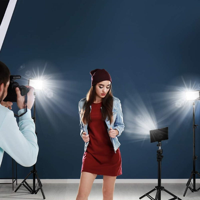 Skorter | LED Video Light with Tripod Stand 1.2M