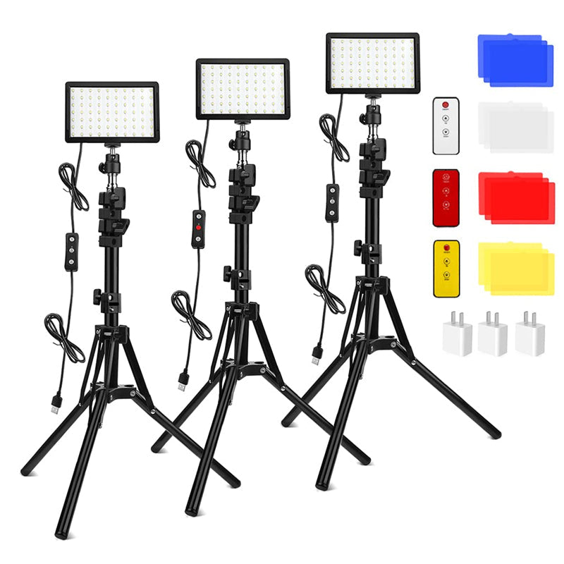 Skorter | LED Video Light with Tripod Stand 1.2M